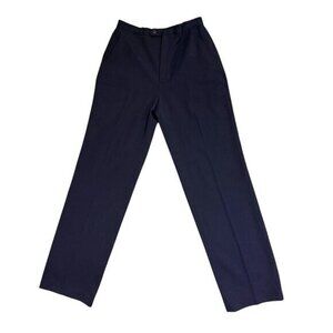 NWT Vintage The Foreign Market Wool Trousers – Navy Blue Pants, Size 14